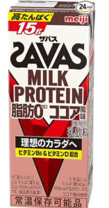 ザバス(SAVAS) ミルクプロテイン脂肪0 ココア風味 200ml