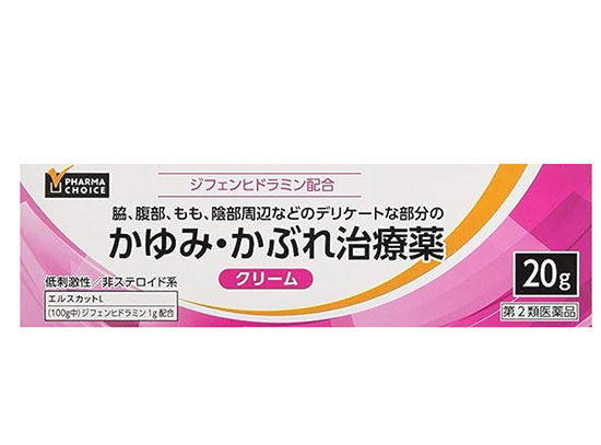 PHARMA CHOICE かゆみ・かぶれ治療薬 エルスカットL 20g